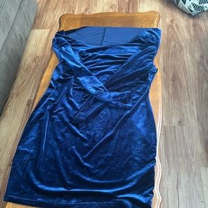 Blue SHEIN 3X Cocktail Dress